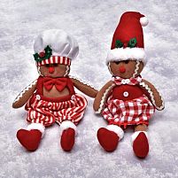 Фігура новорічна "Gingerbread Man" 38см Stenson R90780
