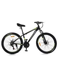 Спортивний велосипед Profi MTB2602-4 (⌀ коліс: 26", 21 швидкість, алюмінієва рама: 13", швидкознімні колеса)