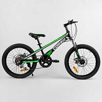Дитячий спортивний велосипед 20'' CORSO «Speedline» MG-74290 (1) магнієва рама, Shimano Revoshift 7 швидкостей, зібраний на 75%