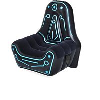 Надувне крісло Bestway 75077 (99*112*125 см, чорне, в стилі кінофільму: Трон)