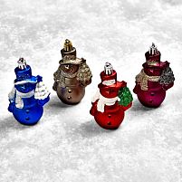 Ялинкові іграшки "Snowman" 8см 6шт/наб Stenson M47959