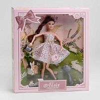 Лялька Лілія ТК - 87402 (36) "TK Group", "Чарівна принцеса", аксесуари, в коробці