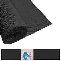 Креп-папір чорна 50*200см 17г/м2 Stenson (ST02336)