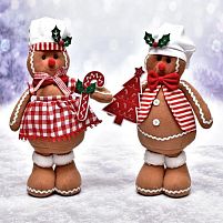Фігура новорічна "Gingerbread Man" 40см Stenson R90781
