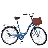 Велосипед Profi MTB2804-2K (⌀ коліс: 28", сталева рама, підніжка)