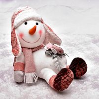 Фігура новорічна "Snowman" 26см Stenson R90740