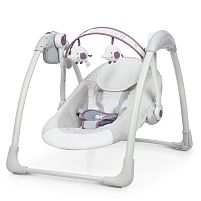 Крісло-шезлонг для немовлят з електро-заколисуванням Mastela 6505 (механізм гойдання: маятник)
