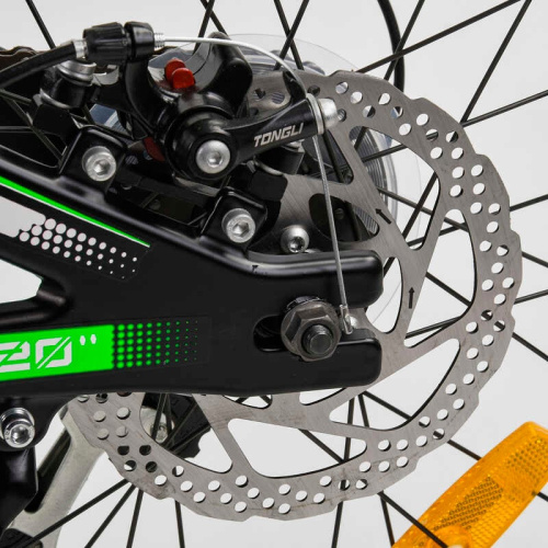 Дитячий спортивний велосипед 20'' CORSO «Speedline» MG-74290 (1) магнієва рама, Shimano Revoshift 7 швидкостей, зібраний на 75% фото 8