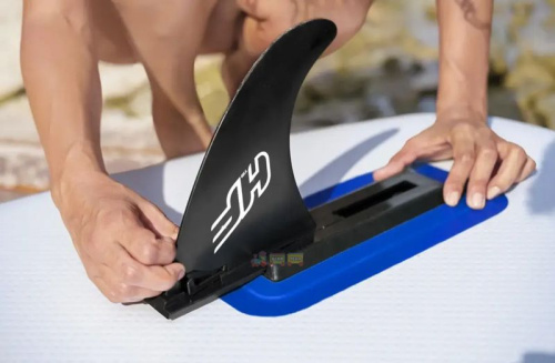 Надувна дошка для серфінгу - каяк Hydro Force Oceana 10′ BestWay 65350 (12*84*305 см, весло, ліш, насос, сидіння, сумка, до 120 кг) фото 6
