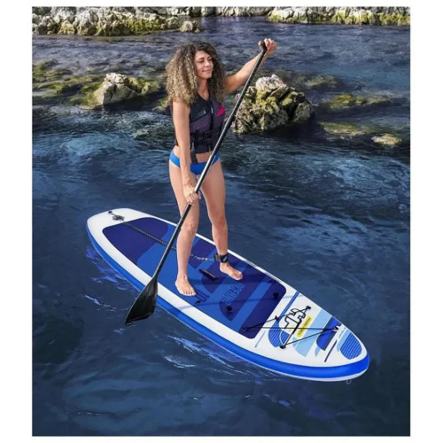 Надувна дошка для серфінгу - каяк Hydro Force Oceana 10′ BestWay 65350 (12*84*305 см, весло, ліш, насос, сидіння, сумка, до 120 кг) фото 16