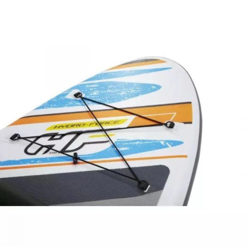 Надувна дошка для серфінгу - каяк Hydro Force White Cap 10′ Bestway 65341 (12*84*305 см, весло, ліш, насос, сидіння, сумка, до 120 кг) фото 3