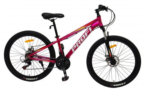 Спортивний велосипед Profi MTB2401-3 (⌀ коліс: 24", 21 швидкість, алюмінієва рама: 11", швидкознімні колеса) фото 2