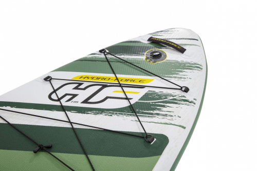 Надувна дошка для серфінгу (SUP-борд) Hydro Force Kahawaii 10.2′ BestWay 65308 (15*86*310 см., весло, ліш, насос, сумка, до 140 кг.) фото 3