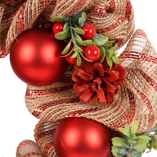 Декор різдвяний "Вінок" 40см Stenson R33920 фото 2