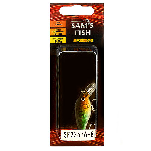 Воблер мікс 55мм 10шт/уп, Sams Fish(SF23676-8)