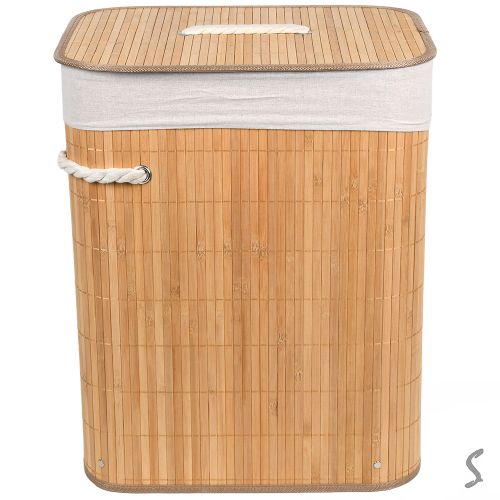 Кошик для білизни складаний 42*31*50см Stenson R35097 фото 3