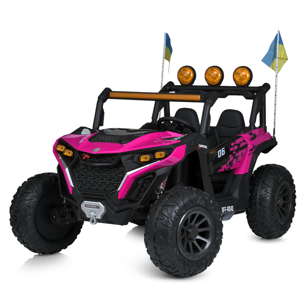 Електромобіль дитячий Bambi Racer M 6019EBLR-8 «Джип»