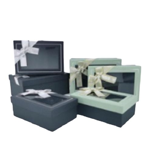Коробка подарункова "Gentle" 3шт/наб 23*16*10/21*14*8/19*12*7см Stenson R33280G