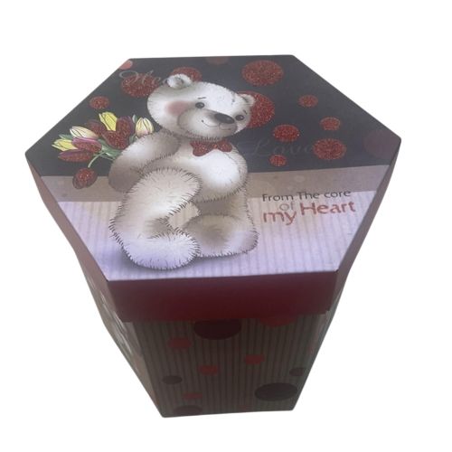 Коробка подарункова картонна "From the Heart" 26*31см Stenson R94906-L