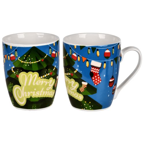 Чашка новорічна "Merry Christmas" 360мл Stenson R33685 фото 4