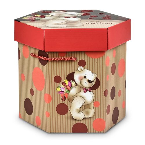 Коробка подарункова картонна "From the Heart" 23.5*27см Stenson R94906-M
