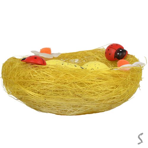 Декор великодній "Easter nest" 9*3см Stenson R40465 фото 2