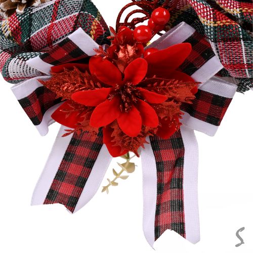 Декор різдвяний "Вінок" 40см Stenson R33917 фото 2