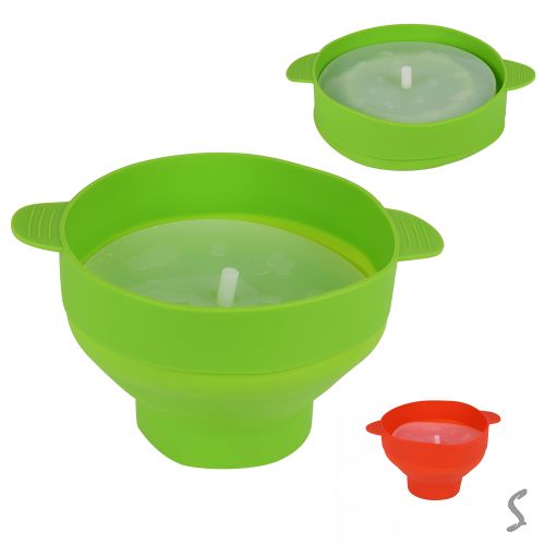 Миска для приготування попкорну в мікрохвильовій печі 20*5.5см Stenson R34930