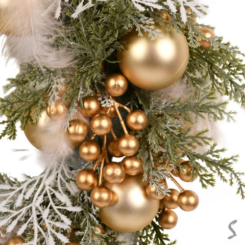 Декор різдвяний "Вінок" 40см Stenson R33922 фото 2