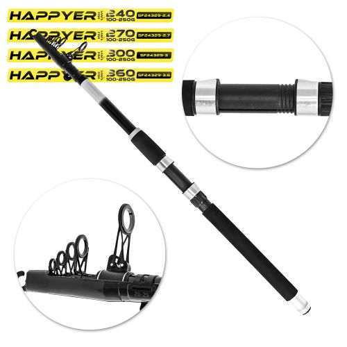 Спінінг телескоп складане кільце 3.6м Stenson SF24329-3.6