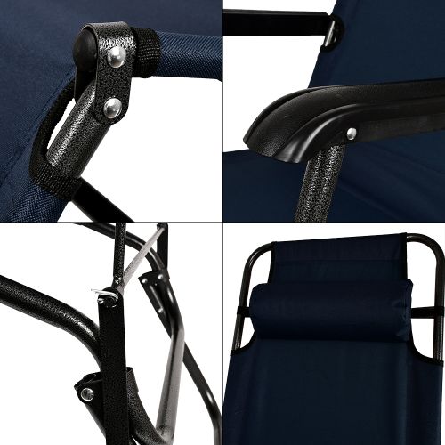 Крісло-шезлонг M 153*60*80см Stenson MH-3068M-2 фото 2