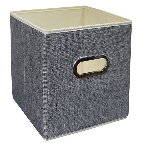 Ящик складаний для зберігання речей "Grey" 31*31*31см Stenson (313131W-GREY)