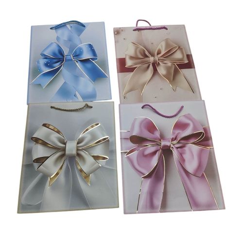 Пакет подарунковий паперовий S "Bow" 18*23*10см Stenson R98475-S