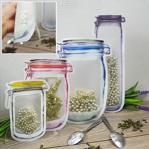 Пакет для зберігання продуктів "Zip Jar" 14.5*24см Stenson (TD00438-L) фото 2