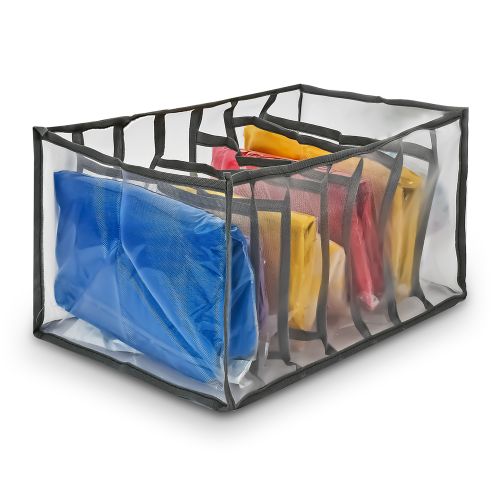 Коробка-органайзер для зберігання білизни 7отд 36*25*20см Stenson R89680