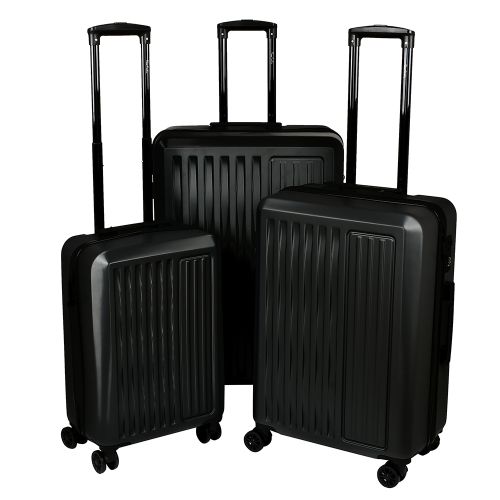 Валіза пластик 20/24/28'' 3шт/наб Stenson R33424-BL