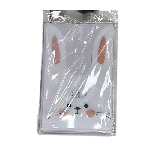 Пакет подарунковий "Bunny" 50шт/уп 13.5*23см Stenson R80754-S