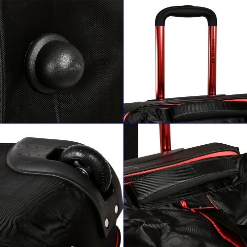 Сумка на колесах із розширювачем 90см Stenson R33488 фото 2