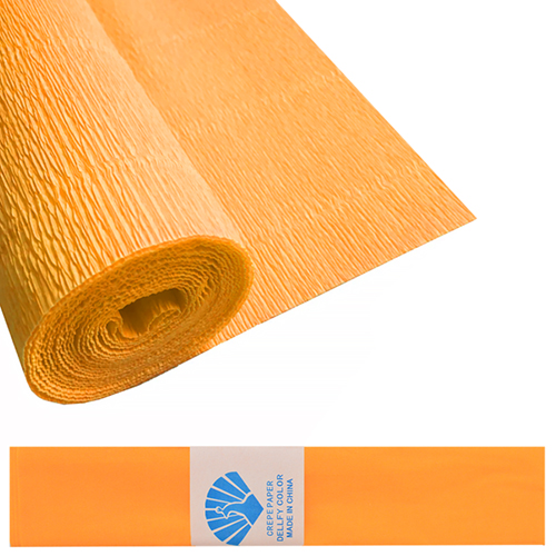 Креп-папір світло-персиковий 50*200см 17г/м2 Stenson (ST02325)