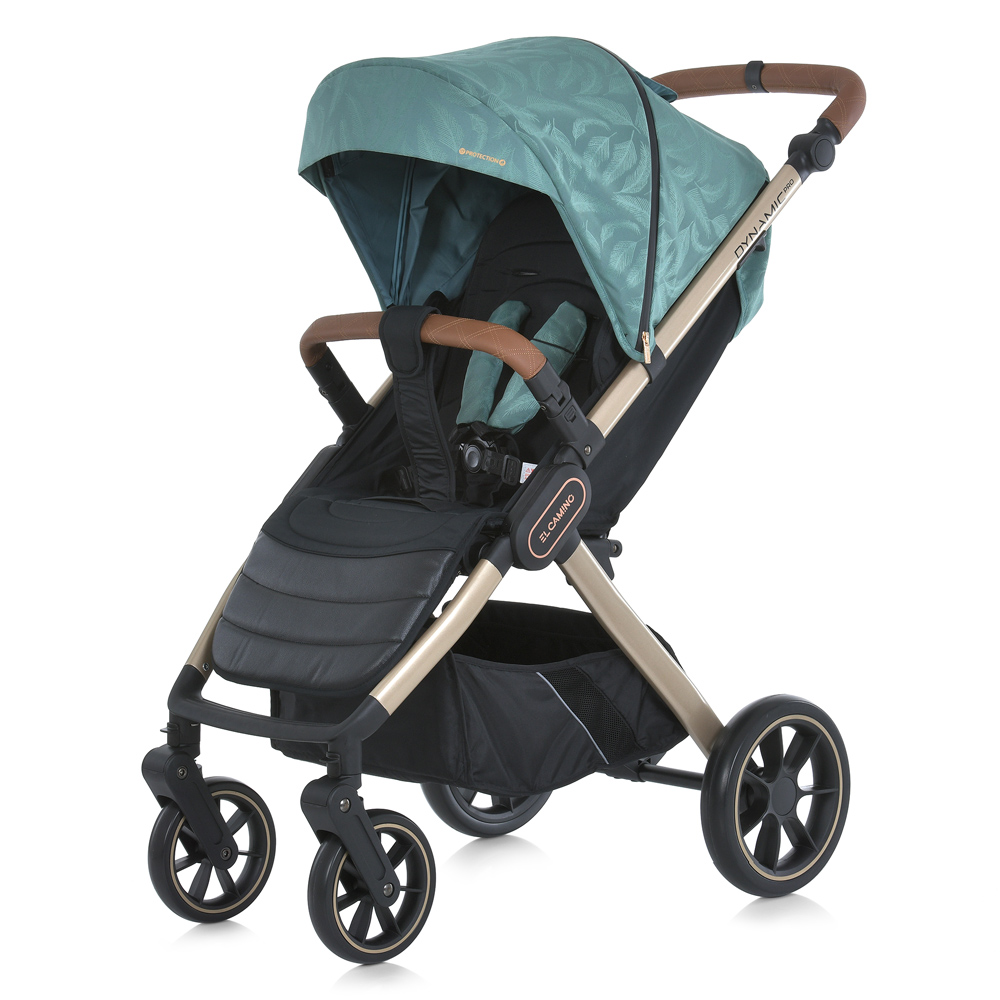 Коляска дитяча прогулянкова El Camino ME 1053G-2 DYNAMIC PRO Special Mint