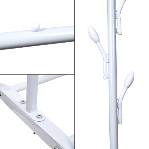 Вішалка-стійка для одягу 110*40*150см Stenson R88771-W фото 2