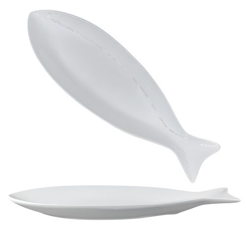 Блюдо порцеляна "Рибка" 12" (30.5см) Stenson MC6130