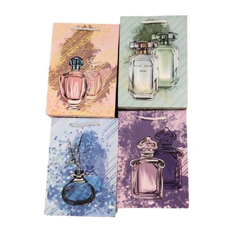 Пакет подарунковий паперовий M "Perfume" 26*35*10см Stenson R32960-M