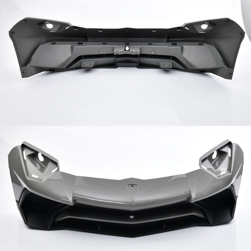 Бампер для дитячого електромобіля Bambi Racer M 5738-FRONT BUMPER GRAY (передній)