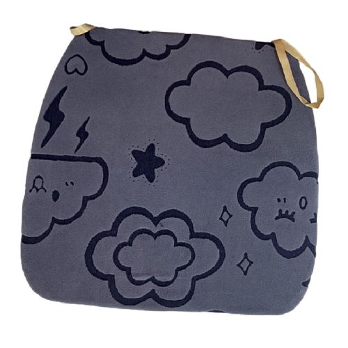 Подушка на стілець "Clouds" 37*40см Stenson R94328-DG