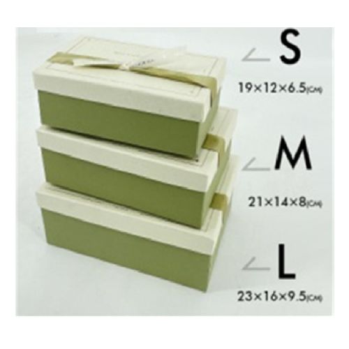 Коробка подарункова "Minimalism" 3шт/наб 23*16*10/21*14*8/19*12*7см Stenson R33294G