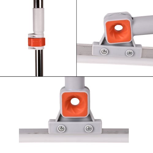 Швабра універсальна з телескопічною ручкою 130*50см Stenson R100757 фото 3