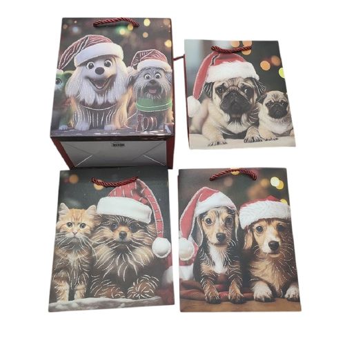 Пакет подарунковий паперовий L "Best friends" 30*41.5*12см Stenson R98337-L