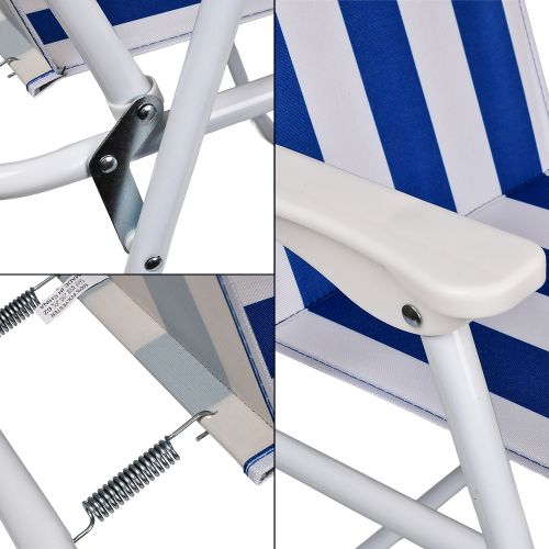 Крісло розкладне "Райдуга" 53*48*82см Stenson MH-3075L фото 5