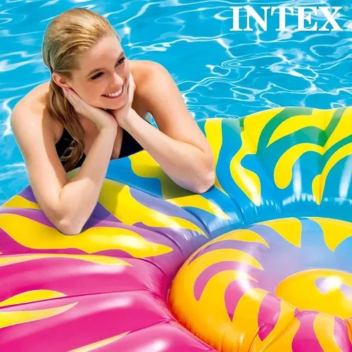 Матрас надувний для плавання Intex 58791 «Райдужна мушля» (25*127*157 см, вік 8+, до 100 кг) фото 6